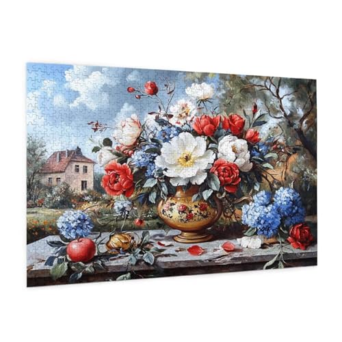 Puzzle Blume Puzzle 500 Teile Retro Puzzles Erwachsene mit Geschenkbox,DIY Groß Holzpuzzle für Erwachsene,Geschicklichkeitsspiel für Die Ganze Familie Geschenke für Frauen,Puzzlegröße 52 x 38 cm -528y Puzzle Blume Puzzle 500 Teile Retro Puzzles Erwachsene mit Geschenkbox,DIY Groß Holzpuzzle für Erwachsene,Geschicklichkeitsspiel für Die Ganze Familie Geschenke für Frauen,Puzzlegröße 52 x 38 cm -528y von Zyupwjyy