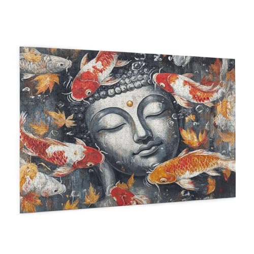 Puzzle Der Buddha Puzzle 6000 Teile Koi-Fische Puzzles Erwachsene mit Geschenkbox,DIY Groß Holzpuzzle für Erwachsene, Geschicklichkeitsspiel für Die Ganze Familie Geschenke für Frauen 105x180cm -1471y Puzzle Der Buddha Puzzle 6000 Teile Koi-Fische Puzzles Erwachsene mit Geschenkbox,DIY Groß Holzpuzzle für Erwachsene, Geschicklichkeitsspiel für Die Ganze Familie Geschenke für Frauen 105x180cm -1471y von Zyupwjyy