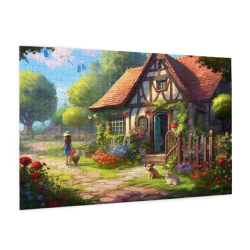 Puzzle Dorf Puzzle 6000 Teile Urlaub Puzzles Erwachsene mit Geschenkbox, DIY Groß Holzpuzzle für Erwachsene, Geschicklichkeitsspiel für Die Ganze Familie Geschenke für Frauen 105 x 180 cm -1015y Puzzle Dorf Puzzle 6000 Teile Urlaub Puzzles Erwachsene mit Geschenkbox, DIY Groß Holzpuzzle für Erwachsene, Geschicklichkeitsspiel für Die Ganze Familie Geschenke für Frauen 105 x 180 cm -1015y von Zyupwjyy