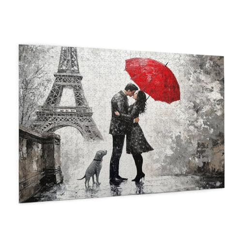 Puzzle Eiffelturm Puzzle 6000 Teile Liebhaber Puzzles Erwachsene mit Geschenkbox, DIY Groß Holzpuzzle für Erwachsene, Geschicklichkeitsspiel für Die Ganze Familie Geschenke für Frauen 105 x 180 cm -2y von Zyupwjyy