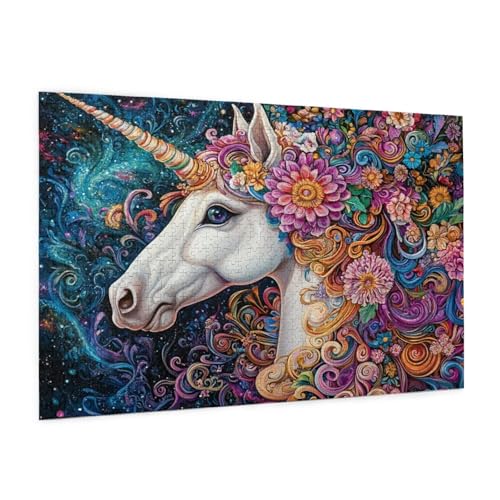 Puzzle Einhorn Puzzle 3000 Teile Blume Puzzles Erwachsene mit Geschenkbox, DIY Groß Holzpuzzle für Erwachsene, Geschicklichkeitsspiel für Die Ganze Familie Geschenke für Frauen 81 x 122 cm -1397y Puzzle Einhorn Puzzle 3000 Teile Blume Puzzles Erwachsene mit Geschenkbox, DIY Groß Holzpuzzle für Erwachsene, Geschicklichkeitsspiel für Die Ganze Familie Geschenke für Frauen 81 x 122 cm -1397y von Zyupwjyy
