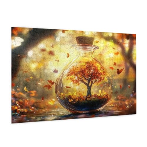 Puzzle Fallen Puzzle 3000 Teile Wald Puzzles Erwachsene mit Geschenkbox, DIY Groß Holzpuzzle für Erwachsene, Geschicklichkeitsspiel für Die Ganze Familie Geschenke für Frauen 81 x 122 cm -973y Puzzle Fallen Puzzle 3000 Teile Wald Puzzles Erwachsene mit Geschenkbox, DIY Groß Holzpuzzle für Erwachsene, Geschicklichkeitsspiel für Die Ganze Familie Geschenke für Frauen 81 x 122 cm -973y von Zyupwjyy