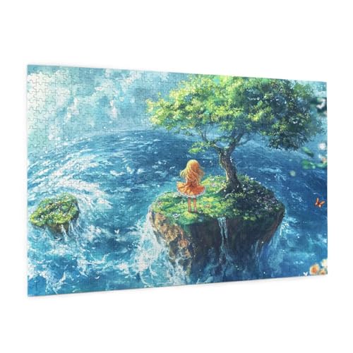 Puzzle Fantastisch Puzzle 1500 Teile Landschaft Puzzles Erwachsene mit Geschenkbox, DIY Groß Holzpuzzle für Erwachsene,Geschicklichkeitsspiel für Die Ganze Familie Geschenke für Frauen 87x57 cm -2153y von Zyupwjyy