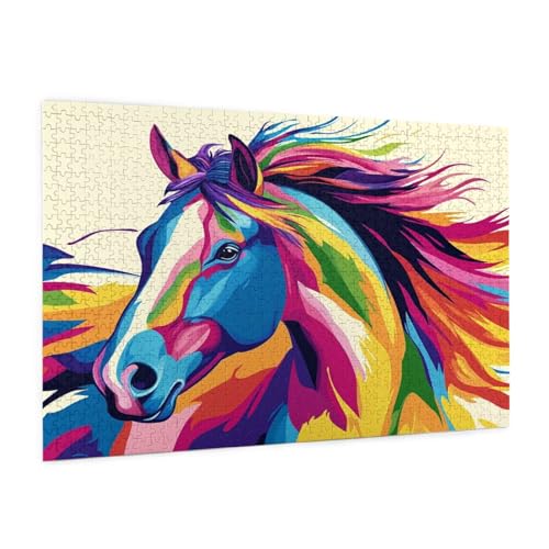 Puzzle Farbe Puzzle 6000 Teile Tier Puzzles Erwachsene mit Geschenkbox, DIY Groß Holzpuzzle für Erwachsene, Geschicklichkeitsspiel für Die Ganze Familie Geschenke für Frauen 105 x 180 cm -1166y von Zyupwjyy