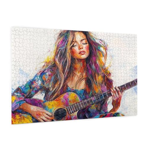 Puzzle Frau Puzzle 1500 Teile Gitarre Puzzles Erwachsene mit Geschenkbox, DIY Groß Holzpuzzle für Erwachsene, Geschicklichkeitsspiel für Die Ganze Familie Geschenke für Frauen 87 x 57 cm -957y Puzzle Frau Puzzle 1500 Teile Gitarre Puzzles Erwachsene mit Geschenkbox, DIY Groß Holzpuzzle für Erwachsene, Geschicklichkeitsspiel für Die Ganze Familie Geschenke für Frauen 87 x 57 cm -957y von Zyupwjyy