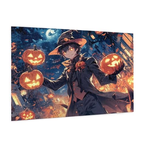 Puzzle Halloween Puzzle 3000 Teile Junge Puzzles Erwachsene mit Geschenkbox, DIY Groß Holzpuzzle für Erwachsene, Geschicklichkeitsspiel für Die Ganze Familie Geschenke für Frauen 81 x 122 cm -1004y Puzzle Halloween Puzzle 3000 Teile Junge Puzzles Erwachsene mit Geschenkbox, DIY Groß Holzpuzzle für Erwachsene, Geschicklichkeitsspiel für Die Ganze Familie Geschenke für Frauen 81 x 122 cm -1004y von Zyupwjyy