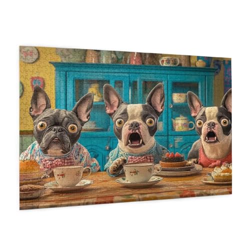 Puzzle Hund Puzzle 3000 Teile Küche Puzzles Erwachsene mit Geschenkbox, DIY Groß Holzpuzzle für Erwachsene, Geschicklichkeitsspiel für Die Ganze Familie Geschenke für Frauen,Wanddeko 81 x 122 cm -386y Puzzle Hund Puzzle 3000 Teile Küche Puzzles Erwachsene mit Geschenkbox, DIY Groß Holzpuzzle für Erwachsene, Geschicklichkeitsspiel für Die Ganze Familie Geschenke für Frauen,Wanddeko 81 x 122 cm -386y von Zyupwjyy