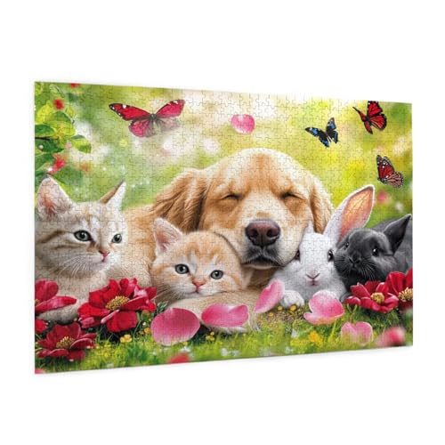 Puzzle Hund Puzzle 6000 Teile Katze Puzzles Erwachsene mit Geschenkbox, DIY Groß Holzpuzzle für Erwachsene, Geschicklichkeitsspiel für Die Ganze Familie Geschenke für Frauen 105 x 180 cm -1571y Puzzle Hund Puzzle 6000 Teile Katze Puzzles Erwachsene mit Geschenkbox, DIY Groß Holzpuzzle für Erwachsene, Geschicklichkeitsspiel für Die Ganze Familie Geschenke für Frauen 105 x 180 cm -1571y von Zyupwjyy