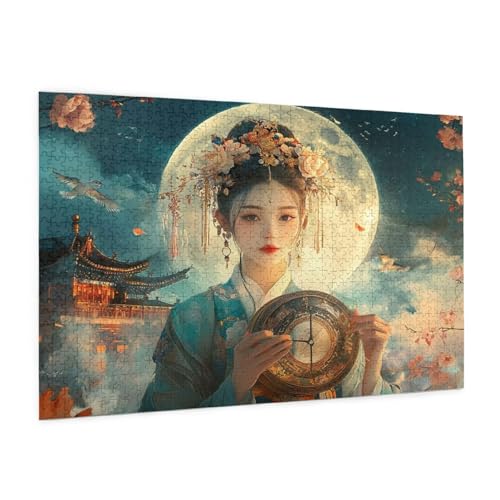Puzzle Japan Puzzle 3000 Teile Frau Puzzles Erwachsene mit Geschenkbox, DIY Groß Holzpuzzle für Erwachsene, Geschicklichkeitsspiel für Die Ganze Familie Geschenke für Frauen 81 x 122 cm -2261y von Zyupwjyy