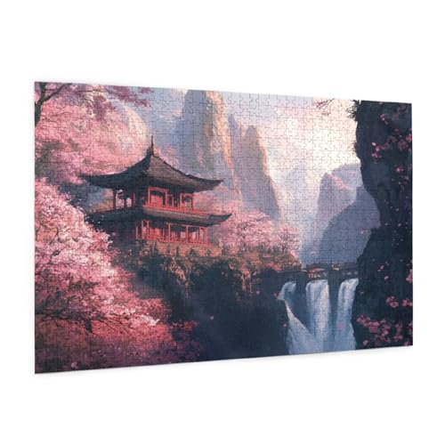 Puzzle Japan Puzzle 3000 Teile Landschaft Puzzles Erwachsene mit Geschenkbox, DIY Groß Holzpuzzle für Erwachsene, Geschicklichkeitsspiel für Die Ganze Familie Geschenke für Frauen 81 x 122 cm -2226y von Zyupwjyy