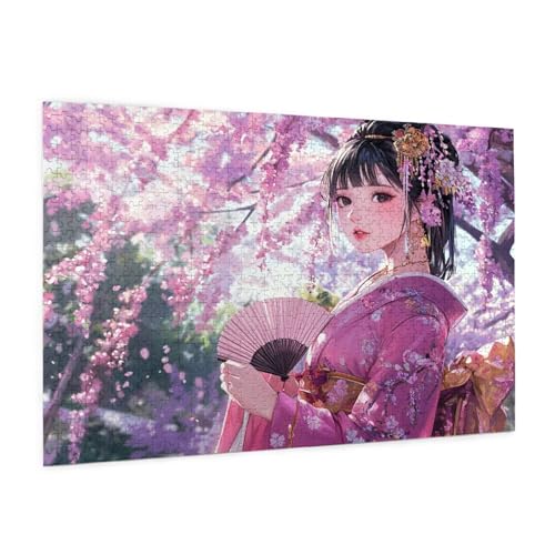 Puzzle Japan Puzzle 3000 Teile Mädchen Puzzles Erwachsene mit Geschenkbox, DIY Groß Holzpuzzle für Erwachsene, Geschicklichkeitsspiel für Die Ganze Familie Geschenke für Frauen 81 x 122 cm -2253y von Zyupwjyy