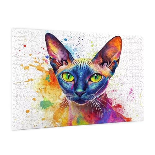 Puzzle Katze Puzzle 3000 Teile Tier Puzzles Erwachsene mit Geschenkbox, DIY Groß Holzpuzzle für Erwachsene, Geschicklichkeitsspiel für Die Ganze Familie Geschenke für Frauen,Wanddeko 81 x 122 cm -874y Puzzle Katze Puzzle 3000 Teile Tier Puzzles Erwachsene mit Geschenkbox, DIY Groß Holzpuzzle für Erwachsene, Geschicklichkeitsspiel für Die Ganze Familie Geschenke für Frauen,Wanddeko 81 x 122 cm -874y von Zyupwjyy