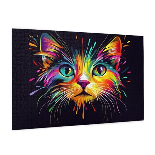 Puzzle Katze Puzzle 6000 Teile Tier Puzzles Erwachsene mit Geschenkbox, DIY Groß Holzpuzzle für Erwachsene, Geschicklichkeitsspiel für Die Ganze Familie Geschenke für Frauen 105 x 180 cm -883y Puzzle Katze Puzzle 6000 Teile Tier Puzzles Erwachsene mit Geschenkbox, DIY Groß Holzpuzzle für Erwachsene, Geschicklichkeitsspiel für Die Ganze Familie Geschenke für Frauen 105 x 180 cm -883y von Zyupwjyy