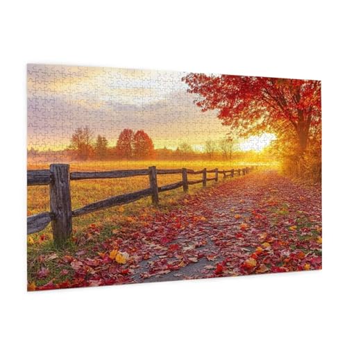 Puzzle Landschaft Puzzle 3000 Teile Baum Puzzles Erwachsene mit Geschenkbox, DIY Groß Holzpuzzle für Erwachsene, Geschicklichkeitsspiel für Die Ganze Familie Geschenke für Frauen 81 x 122 cm -303y von Zyupwjyy