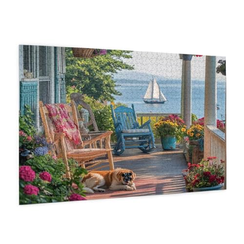 Puzzle Landschaft Puzzle 3000 Teile Urlaub Puzzles Erwachsene mit Geschenkbox, DIY Groß Holzpuzzle für Erwachsene, Geschicklichkeitsspiel für Die Ganze Familie Geschenke für Frauen 81 x 122 cm -265y von Zyupwjyy