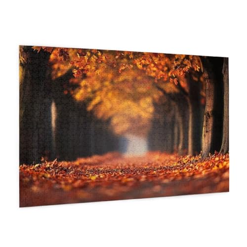 Puzzle Landschaft Puzzle 500 Teile Baum Puzzles Erwachsene mit Geschenkbox, DIY Groß Holzpuzzle für Erwachsene, Geschicklichkeitsspiel für Die Ganze Familie Geschenke für Frauen 52 x 38 cm -733y von Zyupwjyy