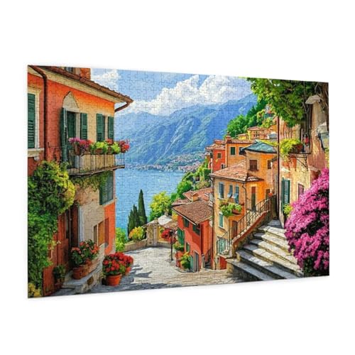 Puzzle Landschaft Puzzle 500 Teile Italien Puzzles Erwachsene mit Geschenkbox, DIY Groß Holzpuzzle für Erwachsene, Geschicklichkeitsspiel für Die Ganze Familie Geschenke für Frauen 52 x 38 cm -330y Puzzle Landschaft Puzzle 500 Teile Italien Puzzles Erwachsene mit Geschenkbox, DIY Groß Holzpuzzle für Erwachsene, Geschicklichkeitsspiel für Die Ganze Familie Geschenke für Frauen 52 x 38 cm -330y von Zyupwjyy