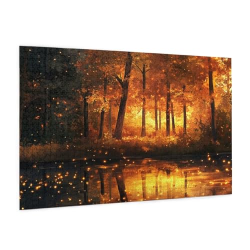 Puzzle Landschaft Puzzle 500 Teile Wald Puzzles Erwachsene mit Geschenkbox, DIY Groß Holzpuzzle für Erwachsene, Geschicklichkeitsspiel für Die Ganze Familie Geschenke für Frauen 52 x 38 cm -245y Puzzle Landschaft Puzzle 500 Teile Wald Puzzles Erwachsene mit Geschenkbox, DIY Groß Holzpuzzle für Erwachsene, Geschicklichkeitsspiel für Die Ganze Familie Geschenke für Frauen 52 x 38 cm -245y von Zyupwjyy