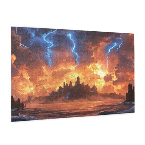 Puzzle Landschaft Puzzle 6000 Teile Aurora Puzzles Erwachsene mit Geschenkbox, DIY Groß Holzpuzzle für Erwachsene, Geschicklichkeitsspiel für Die Ganze Familie Geschenke für Frauen 105 x 180 cm -721y Puzzle Landschaft Puzzle 6000 Teile Aurora Puzzles Erwachsene mit Geschenkbox, DIY Groß Holzpuzzle für Erwachsene, Geschicklichkeitsspiel für Die Ganze Familie Geschenke für Frauen 105 x 180 cm -721y von Zyupwjyy