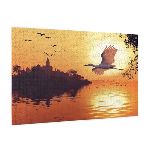 Puzzle Landschaft Puzzle 6000 Teile Tier Puzzles Erwachsene mit Geschenkbox, DIY Groß Holzpuzzle für Erwachsene, Geschicklichkeitsspiel für Die Ganze Familie Geschenke für Frauen 105 x 180 cm -703y von Zyupwjyy