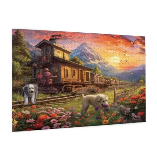 Puzzle Landschaft Puzzle 6000 Teile Tier Puzzles Erwachsene mit Geschenkbox, DIY Groß Holzpuzzle für Erwachsene, Geschicklichkeitsspiel für Die Ganze Familie Geschenke für Frauen 105 x 180 cm -250y von Zyupwjyy