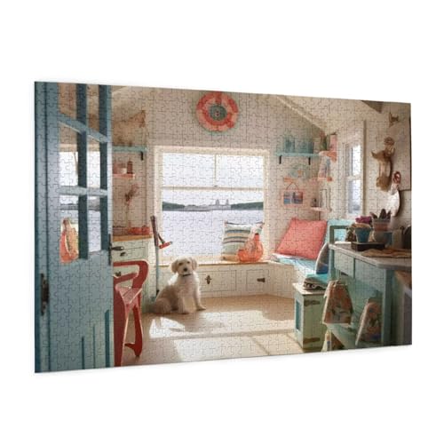 Puzzle Landschaft Puzzle 6000 Teile Urlaub Puzzles Erwachsene mit Geschenkbox, DIY Groß Holzpuzzle für Erwachsene, Geschicklichkeitsspiel für Die Ganze Familie Geschenke für Frauen 105 x 180 cm -251y von Zyupwjyy