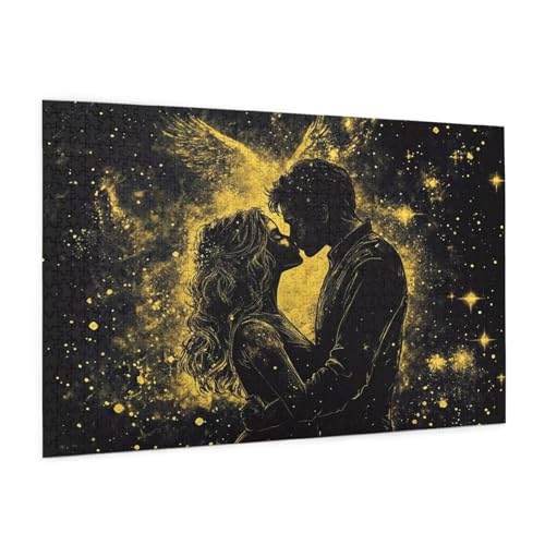 Puzzle Liebhaber Puzzle 1500 Teile Liebe Puzzles Erwachsene mit Geschenkbox, DIY Groß Holzpuzzle für Erwachsene, Geschicklichkeitsspiel für Die Ganze Familie Geschenke für Frauen 87 x 57 cm -970y Puzzle Liebhaber Puzzle 1500 Teile Liebe Puzzles Erwachsene mit Geschenkbox, DIY Groß Holzpuzzle für Erwachsene, Geschicklichkeitsspiel für Die Ganze Familie Geschenke für Frauen 87 x 57 cm -970y von Zyupwjyy