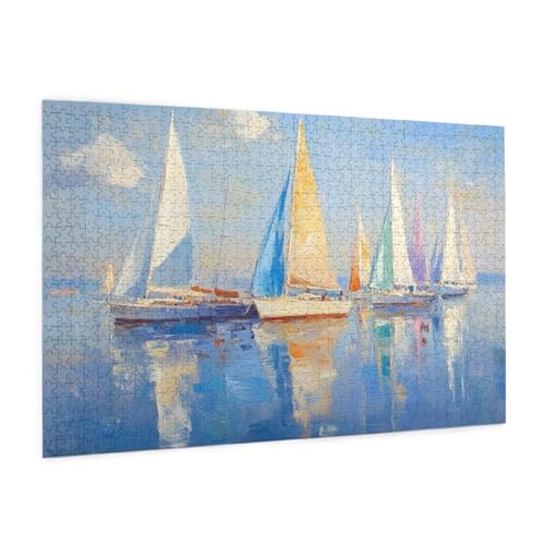 Puzzle Meer Puzzle 1500 Teile Segelboot Puzzles Erwachsene mit Geschenkbox, DIY Groß Holzpuzzle für Erwachsene, Geschicklichkeitsspiel für Die Ganze Familie Geschenke für Frauen 87 x 57 cm -402y Puzzle Meer Puzzle 1500 Teile Segelboot Puzzles Erwachsene mit Geschenkbox, DIY Groß Holzpuzzle für Erwachsene, Geschicklichkeitsspiel für Die Ganze Familie Geschenke für Frauen 87 x 57 cm -402y von Zyupwjyy