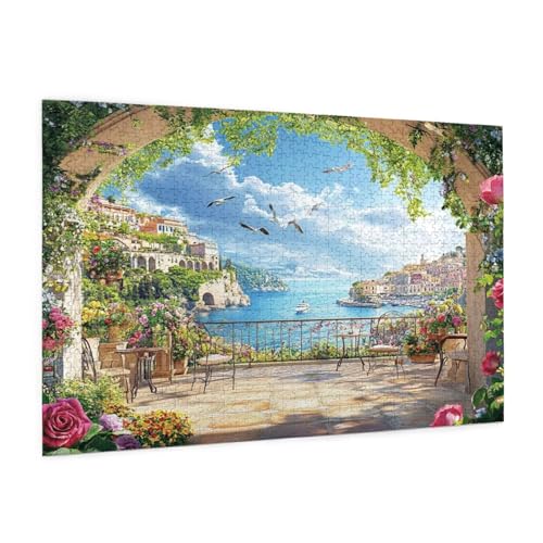 Puzzle Meer Puzzle 500 Teile Landschaft Puzzles Erwachsene mit Geschenkbox, DIY Groß Holzpuzzle für Erwachsene, Geschicklichkeitsspiel für Die Ganze Familie Geschenke für Frauen 52 x 38 cm -1623y Puzzle Meer Puzzle 500 Teile Landschaft Puzzles Erwachsene mit Geschenkbox, DIY Groß Holzpuzzle für Erwachsene, Geschicklichkeitsspiel für Die Ganze Familie Geschenke für Frauen 52 x 38 cm -1623y von Zyupwjyy