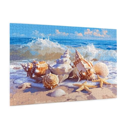 Puzzle Meer Puzzle 6000 Teile Hülse Puzzles Erwachsene mit Geschenkbox, DIY Groß Holzpuzzle für Erwachsene, Geschicklichkeitsspiel für Die Ganze Familie Geschenke für Frauen 105 x 180 cm -1609y von Zyupwjyy