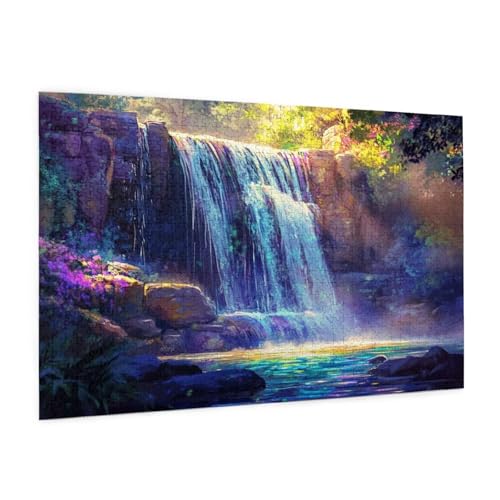 Puzzle Natur Puzzle 3000 Teile Wasserfall Puzzles Erwachsene mit Geschenkbox, DIY Groß Holzpuzzle für Erwachsene, Geschicklichkeitsspiel für Die Ganze Familie Geschenke für Frauen 81 x 122 cm -1109y Puzzle Natur Puzzle 3000 Teile Wasserfall Puzzles Erwachsene mit Geschenkbox, DIY Groß Holzpuzzle für Erwachsene, Geschicklichkeitsspiel für Die Ganze Familie Geschenke für Frauen 81 x 122 cm -1109y von Zyupwjyy