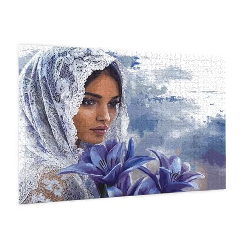 Puzzle Religion Puzzle 6000 Teile Frau Puzzles Erwachsene mit Geschenkbox, DIY Groß Holzpuzzle für Erwachsene, Geschicklichkeitsspiel für Die Ganze Familie Geschenke für Frauen 105 x 180 cm -1114y von Zyupwjyy