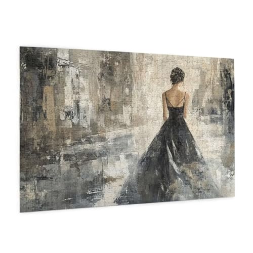 Puzzle Retro Puzzle 6000 Teile Frau Puzzles Erwachsene mit Geschenkbox, DIY Groß Holzpuzzle für Erwachsene, Geschicklichkeitsspiel für Die Ganze Familie Geschenke für Frauen 105 x 180 cm -371y von Zyupwjyy
