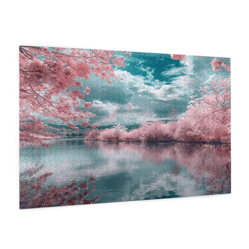 Puzzle Rosa Puzzle 6000 Teile See Puzzles Erwachsene mit Geschenkbox, DIY Groß Holzpuzzle für Erwachsene, Geschicklichkeitsspiel für Die Ganze Familie Geschenke für Frauen,Wanddeko 105 x 180 cm -1421y Puzzle Rosa Puzzle 6000 Teile See Puzzles Erwachsene mit Geschenkbox, DIY Groß Holzpuzzle für Erwachsene, Geschicklichkeitsspiel für Die Ganze Familie Geschenke für Frauen,Wanddeko 105 x 180 cm -1421y von Zyupwjyy