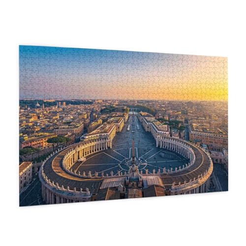 Puzzle Stadt Puzzle 6000 Teile Landschaft Puzzles Erwachsene mit Geschenkbox, DIY Groß Holzpuzzle für Erwachsene, Geschicklichkeitsspiel für Die Ganze Familie Geschenke für Frauen 105 x 180 cm -1184y von Zyupwjyy