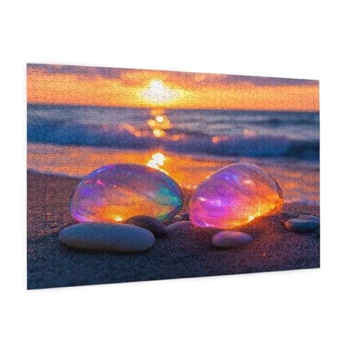 Puzzle Strand Puzzle 1500 Teile Kristall Puzzles Erwachsene mit Geschenkbox, DIY Groß Holzpuzzle für Erwachsene, Geschicklichkeitsspiel für Die Ganze Familie Geschenke für Frauen 87 x 57 cm -1659y Puzzle Strand Puzzle 1500 Teile Kristall Puzzles Erwachsene mit Geschenkbox, DIY Groß Holzpuzzle für Erwachsene, Geschicklichkeitsspiel für Die Ganze Familie Geschenke für Frauen 87 x 57 cm -1659y von Zyupwjyy