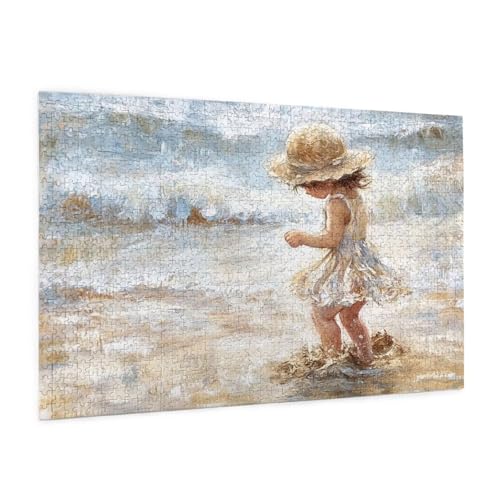 Puzzle Strand Puzzle 500 Teile Mädchen Puzzles Erwachsene mit Geschenkbox, DIY Groß Holzpuzzle für Erwachsene, Geschicklichkeitsspiel für Die Ganze Familie Geschenke für Frauen 52 x 38 cm -1657y Puzzle Strand Puzzle 500 Teile Mädchen Puzzles Erwachsene mit Geschenkbox, DIY Groß Holzpuzzle für Erwachsene, Geschicklichkeitsspiel für Die Ganze Familie Geschenke für Frauen 52 x 38 cm -1657y von Zyupwjyy