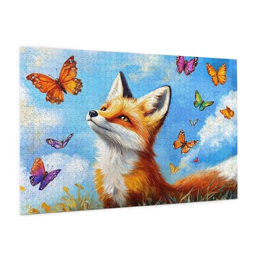 Puzzle Tier Puzzle 500 Teile Freude Puzzles Erwachsene mit Geschenkbox, DIY Groß Holzpuzzle für Erwachsene, Geschicklichkeitsspiel für Die Ganze Familie Geschenke für Frauen,Wanddeko 52 x 38 cm -1334y Puzzle Tier Puzzle 500 Teile Freude Puzzles Erwachsene mit Geschenkbox, DIY Groß Holzpuzzle für Erwachsene, Geschicklichkeitsspiel für Die Ganze Familie Geschenke für Frauen,Wanddeko 52 x 38 cm -1334y von Zyupwjyy