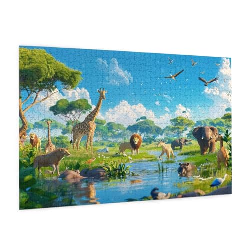 Puzzle Tier Puzzle 500 Teile Löwe Puzzles Erwachsene mit Geschenkbox, DIY Groß Holzpuzzle für Erwachsene,Geschicklichkeitsspiel für Die Ganze Familie Geschenke für Frauen,Puzzlegröße 52 x 38 cm -1379y Puzzle Tier Puzzle 500 Teile Löwe Puzzles Erwachsene mit Geschenkbox, DIY Groß Holzpuzzle für Erwachsene,Geschicklichkeitsspiel für Die Ganze Familie Geschenke für Frauen,Puzzlegröße 52 x 38 cm -1379y von Zyupwjyy