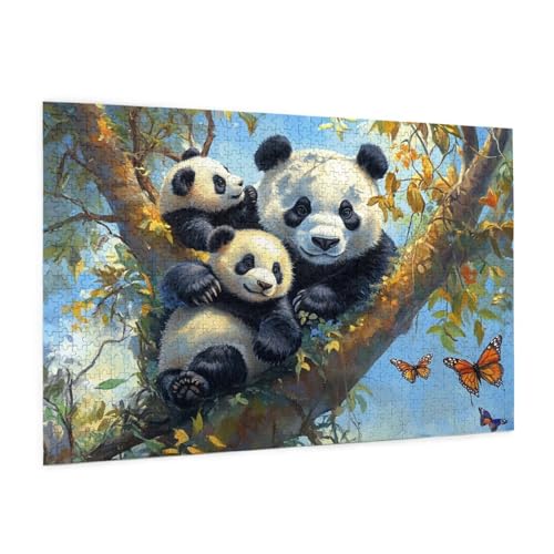 Puzzle Tier Puzzle 500 Teile Panda Puzzles Erwachsene mit Geschenkbox,DIY Groß Holzpuzzle für Erwachsene,Geschicklichkeitsspiel für Die Ganze Familie Geschenke für Frauen,Puzzlegröße 52 x 38 cm -1389y Puzzle Tier Puzzle 500 Teile Panda Puzzles Erwachsene mit Geschenkbox,DIY Groß Holzpuzzle für Erwachsene,Geschicklichkeitsspiel für Die Ganze Familie Geschenke für Frauen,Puzzlegröße 52 x 38 cm -1389y von Zyupwjyy