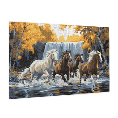Puzzle Tier Puzzle 500 Teile Wasserfall Puzzles Erwachsene mit Geschenkbox, DIY Groß Holzpuzzle für Erwachsene, Geschicklichkeitsspiel für Die Ganze Familie Geschenke für Frauen 52 x 38 cm -860y Puzzle Tier Puzzle 500 Teile Wasserfall Puzzles Erwachsene mit Geschenkbox, DIY Groß Holzpuzzle für Erwachsene, Geschicklichkeitsspiel für Die Ganze Familie Geschenke für Frauen 52 x 38 cm -860y von Zyupwjyy