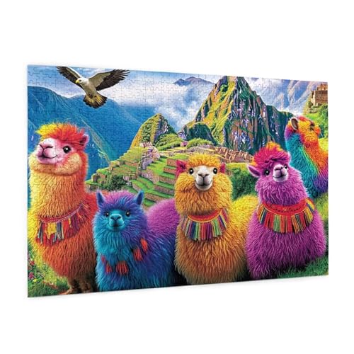 Puzzle Tier Puzzle 6000 Teile Landschaft Puzzles Erwachsene mit Geschenkbox, DIY Groß Holzpuzzle für Erwachsene, Geschicklichkeitsspiel für Die Ganze Familie Geschenke für Frauen 105 x 180 cm -1320y von Zyupwjyy
