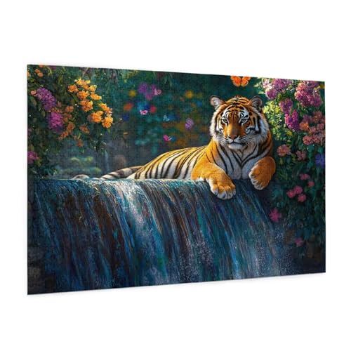 Puzzle Tiger Puzzle 1500 Teile Wald Puzzles Erwachsene mit Geschenkbox,DIY Groß Holzpuzzle für Erwachsene, Geschicklichkeitsspiel für Die Ganze Familie Geschenke für Frauen, Wanddeko 87 x 57 cm -2014y Puzzle Tiger Puzzle 1500 Teile Wald Puzzles Erwachsene mit Geschenkbox,DIY Groß Holzpuzzle für Erwachsene, Geschicklichkeitsspiel für Die Ganze Familie Geschenke für Frauen, Wanddeko 87 x 57 cm -2014y von Zyupwjyy