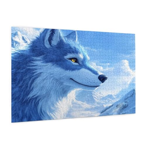 Puzzle Wolf Puzzle 1500 Teile Karikatur Puzzles Erwachsene mit Geschenkbox, DIY Groß Holzpuzzle für Erwachsene, Geschicklichkeitsspiel für Die Ganze Familie Geschenke für Frauen 87 x 57 cm -2005y Puzzle Wolf Puzzle 1500 Teile Karikatur Puzzles Erwachsene mit Geschenkbox, DIY Groß Holzpuzzle für Erwachsene, Geschicklichkeitsspiel für Die Ganze Familie Geschenke für Frauen 87 x 57 cm -2005y von Zyupwjyy