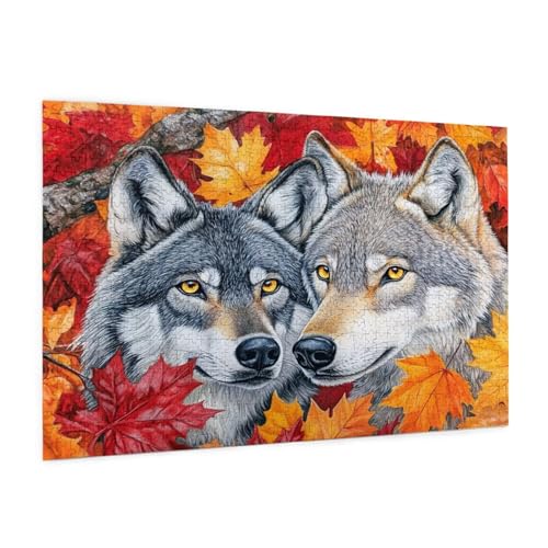 Puzzle Wolf Puzzle 3000 Teile Tier Puzzles Erwachsene mit Geschenkbox,DIY Groß Holzpuzzle für Erwachsene,Geschicklichkeitsspiel für Die Ganze Familie Geschenke für Frauen,Puzzlegröße 81 x 122 cm -790y Puzzle Wolf Puzzle 3000 Teile Tier Puzzles Erwachsene mit Geschenkbox,DIY Groß Holzpuzzle für Erwachsene,Geschicklichkeitsspiel für Die Ganze Familie Geschenke für Frauen,Puzzlegröße 81 x 122 cm -790y von Zyupwjyy