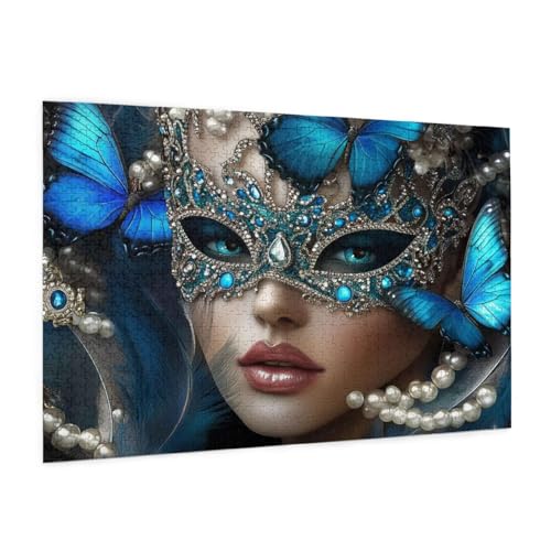 Retro Puzzle 1000 Teile Erwachsene Puzzle Frau Muster Design mit Geschenkbox-Verpackung als Geschenk für Frauen, Anspruchsvolle Familienaktivität für Erwachsene Anfänger,Zimmer Deko 75 x 50 cm -1512y Retro Puzzle 1000 Teile Erwachsene Puzzle Frau Muster Design mit Geschenkbox-Verpackung als Geschenk für Frauen, Anspruchsvolle Familienaktivität für Erwachsene Anfänger,Zimmer Deko 75 x 50 cm -1512y von Zyupwjyy