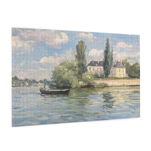 Retro Puzzle 1000 Teile Erwachsene Puzzle Landschaft Muster Design mit Geschenkbox-Verpackung als Geschenk für Frauen, Anspruchsvolle Familienaktivität für Anfänger, Zimmer Deko 75 x 50 cm -1503y Retro Puzzle 1000 Teile Erwachsene Puzzle Landschaft Muster Design mit Geschenkbox-Verpackung als Geschenk für Frauen, Anspruchsvolle Familienaktivität für Anfänger, Zimmer Deko 75 x 50 cm -1503y von Zyupwjyy