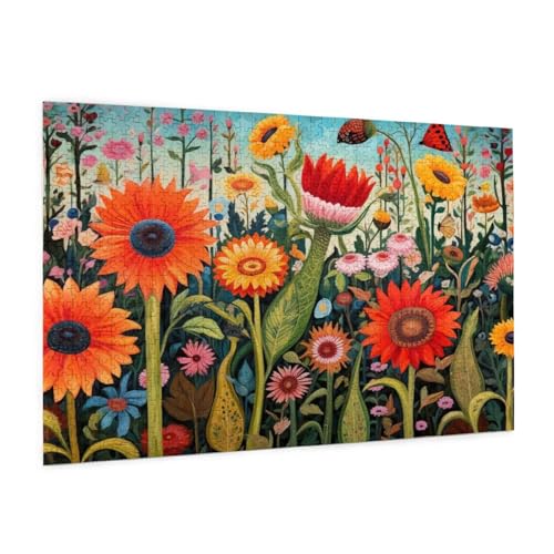 Retro Puzzle 2000 Teile Erwachsene Puzzle Blume Muster Design mit Geschenkbox-Verpackung als Geschenk für Frauen, Anspruchsvolle Familienaktivität für Erwachsene Anfänger,Zimmer Deko 99 x 70 cm -362y Retro Puzzle 2000 Teile Erwachsene Puzzle Blume Muster Design mit Geschenkbox-Verpackung als Geschenk für Frauen, Anspruchsvolle Familienaktivität für Erwachsene Anfänger,Zimmer Deko 99 x 70 cm -362y von Zyupwjyy
