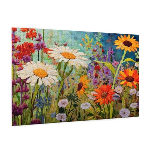 Retro Puzzle 300 Teile Erwachsene Puzzle Blume Muster Design mit Geschenkbox-Verpackung als Geschenk für Frauen, Anspruchsvolle Familienaktivität für Erwachsene Anfänger, Zimmer Deko 40 x 28 cm -361y Retro Puzzle 300 Teile Erwachsene Puzzle Blume Muster Design mit Geschenkbox-Verpackung als Geschenk für Frauen, Anspruchsvolle Familienaktivität für Erwachsene Anfänger, Zimmer Deko 40 x 28 cm -361y von Zyupwjyy