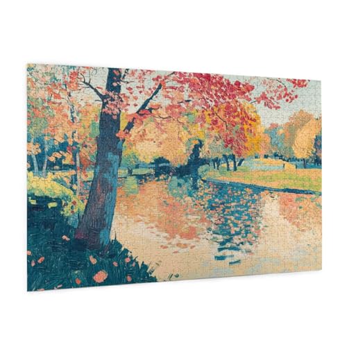 Retro Puzzle 5000 Teile Erwachsene Puzzle Baum Muster Design mit Geschenkbox-Verpackung als Geschenk für Frauen, Anspruchsvolle Familienaktivität für Anfänger, Zimmer Deko 105 x 156 cm -376y Retro Puzzle 5000 Teile Erwachsene Puzzle Baum Muster Design mit Geschenkbox-Verpackung als Geschenk für Frauen, Anspruchsvolle Familienaktivität für Anfänger, Zimmer Deko 105 x 156 cm -376y von Zyupwjyy